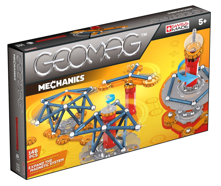 Geomag - Mechanics Magnetic Motion - Lern- und Kreativspiel für Kinder - Magnetische Bausteine - Set