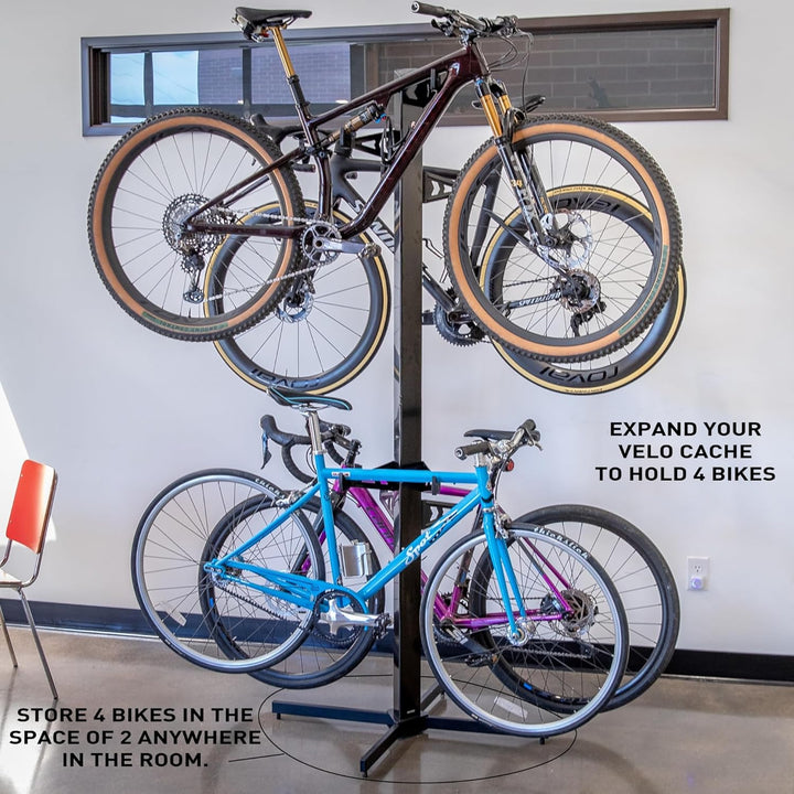 Feedback Sports Ausbau-kit Velo Cache Vce-24 für Umbau Vc-20 B + Vc-40 B, Black, FA003476004