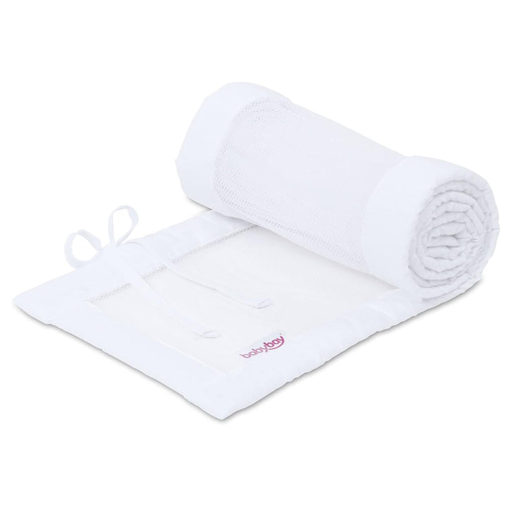 babybay Nestchen Mesh passend für Modell Boxspring XXL, weiss, Wei&#xDF; f&#xFC;r Modell Boxspring X
