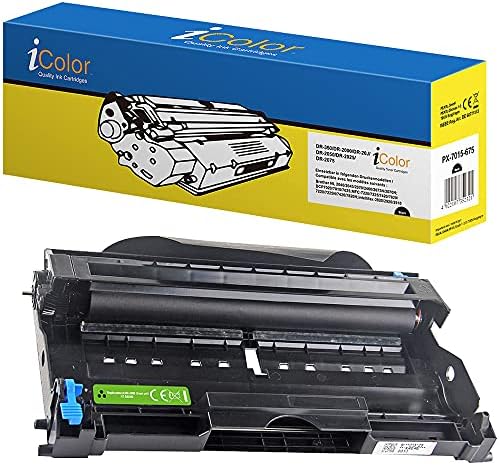 iColor Laserdrucker-Trommel für Brother: Brother DR2000 Trommeleinheit- Kompatibel (Trommel-Einheit,