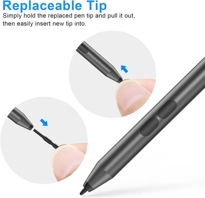 Stylus Stift HP, Pen für HP Envy/Spectre/Pavilion x360 und Andere Serien, Aktiver Digitaler Stift, 1