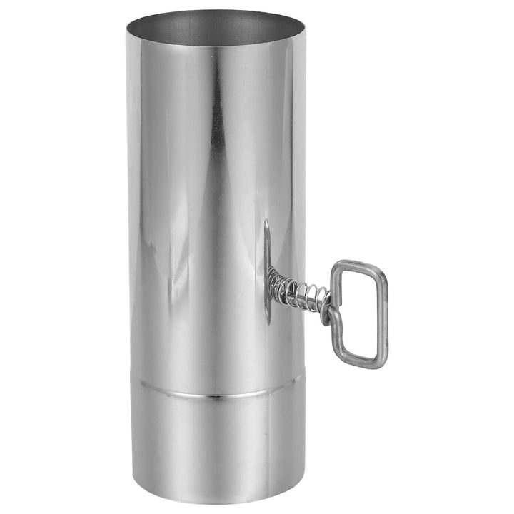 Supvox Ofenrohr mit Drosselklappe: 76 mm Edelstahl, verstellbares Kaminrohr für Campingzubehör