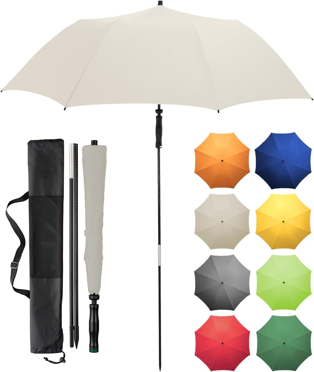 FARE Reise-Sonnenschirm Travelmate Camper UV Schutz 50+ für Koffer Flugzeug Camping Balkon Strand Ga