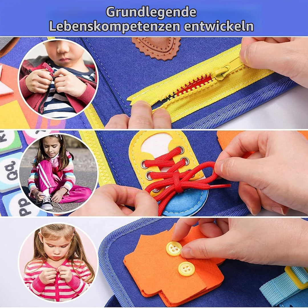 Busy Board, Montessori Spielzeug für Kleinkinder ab 3 Jahr