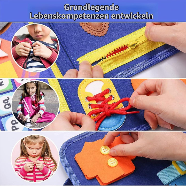 Busy Board, Montessori Spielzeug für Kleinkinder ab 3 Jahr