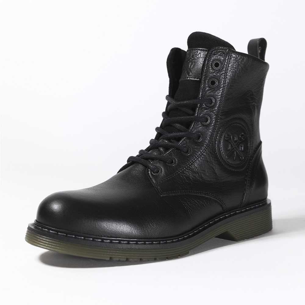 John Doe Motorradschuh Sixty | XTM| Threepoint Protection | Lederstiefel aus Rindsleder | Rutschfest