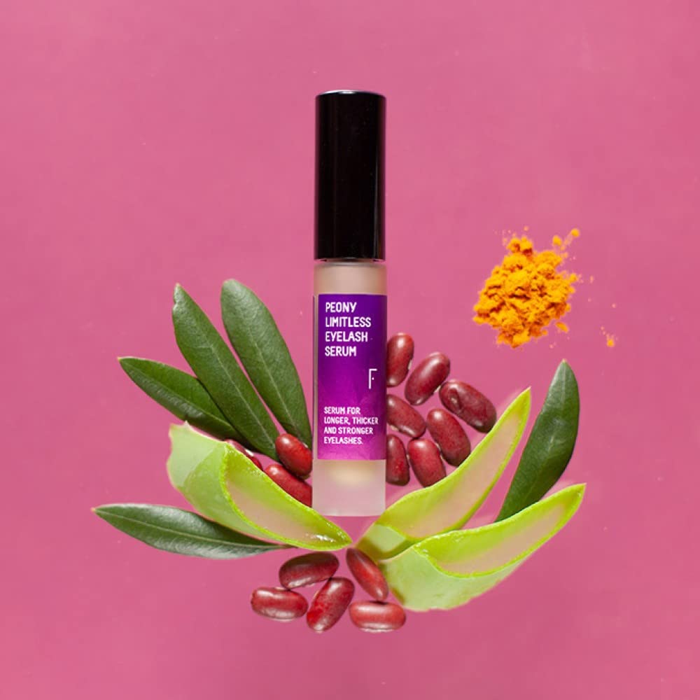 Freshly Cosmetics Peony Limitless Wimpernserum für Wachstum und Dichte, 5 ml