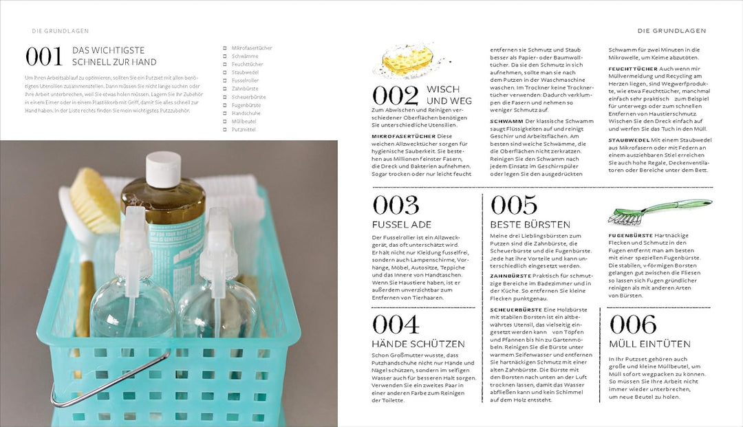 Clean: Einfache Tipps und Techniken für Ihr sauberes Zuhause, Gebundenes Buch