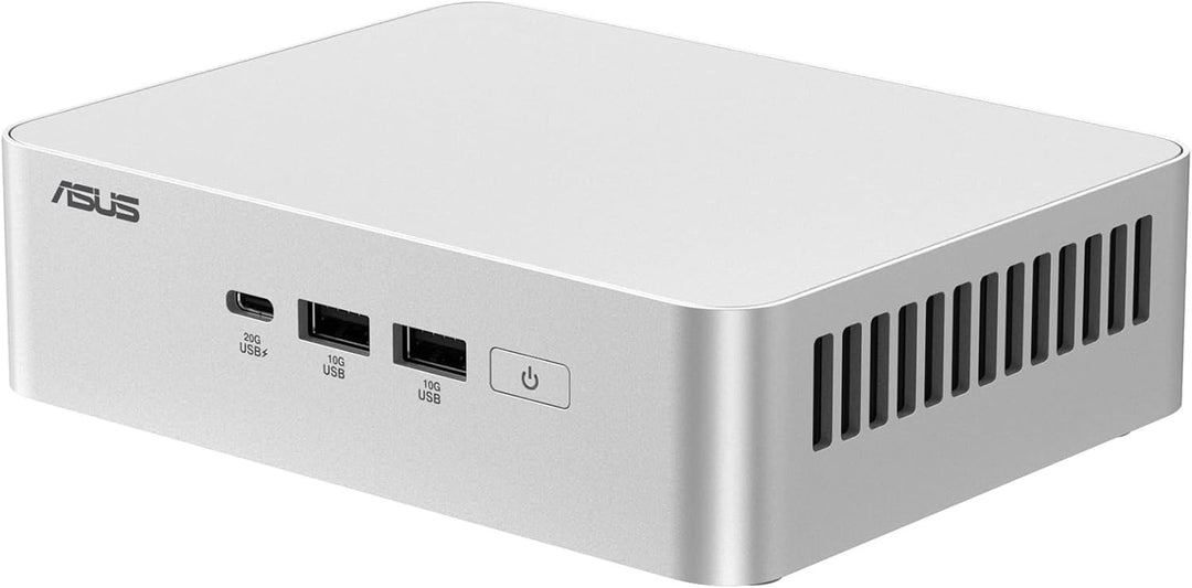 ASUS Mini PC | NUC 15 Pro+ | Silber | Core Ultra 9 285H | RAM: 16GB | SSD: 2TB | Windows 11 Pro | Of