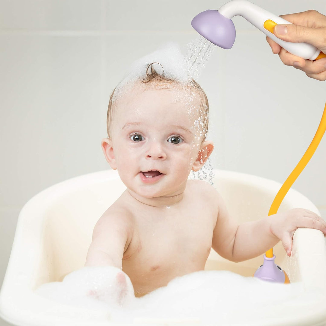 Yookidoo Elephant_shower Babydusche Elefant, Lila Blasslila, Blasslila