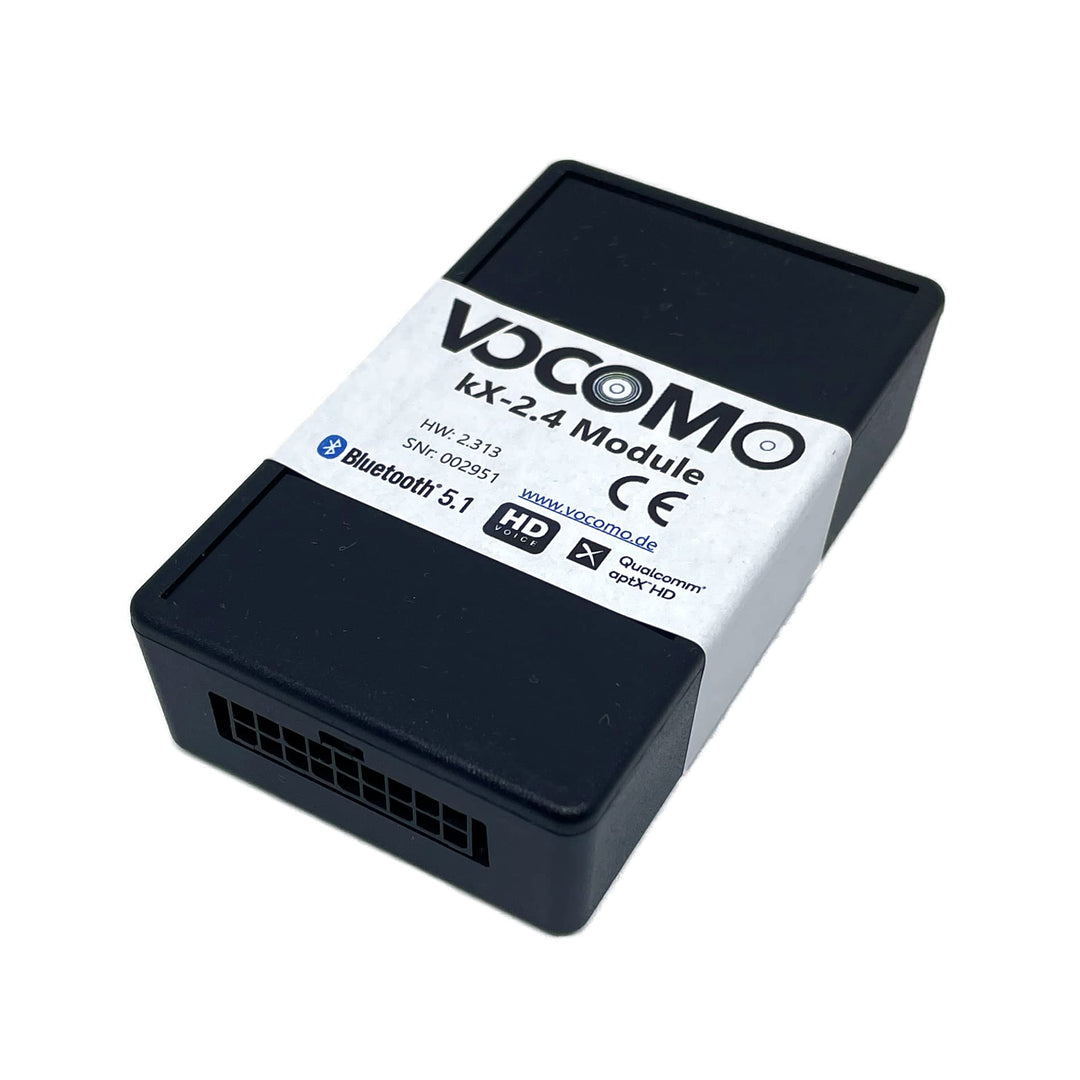 VOCOMO kX-3 V3 Bluetooth Freisprecheinrichtung mit Musik-Streaming passend für Audi A4 (8K), A5 (8T/