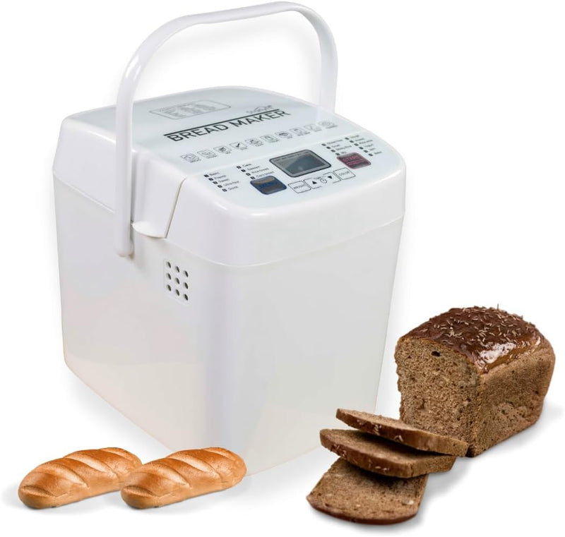 STARLYF Brotbackautomat Bread Maker, 14 Programme, 500,00 W, für 750g Brot, Timer, Joghurt, Marmelad