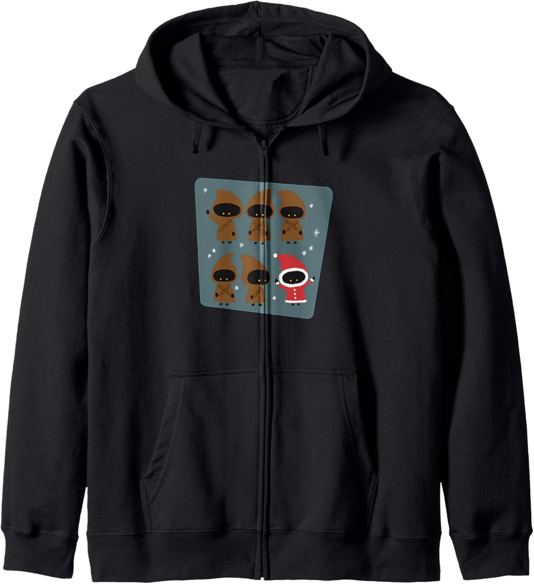 Star Wars Christmas Jawas Stack Kapuzenjacke