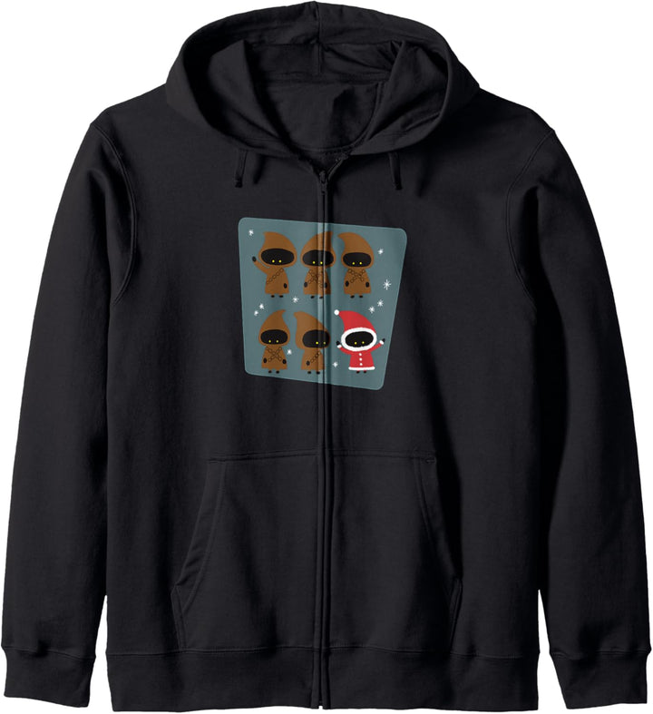 Star Wars Christmas Jawas Stack Kapuzenjacke