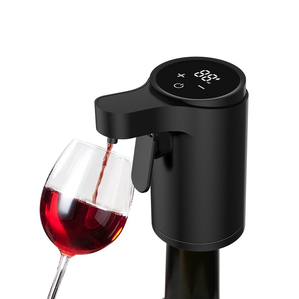 Elektrischer Wein & Whisky Dekanter, Luftspender Elektrischer Weingurer Luftspender Pumpengurnerwein