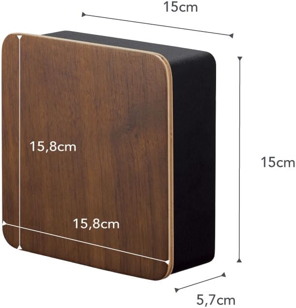 Magnetic key box - Rin - brown Schwarz, Schwarz