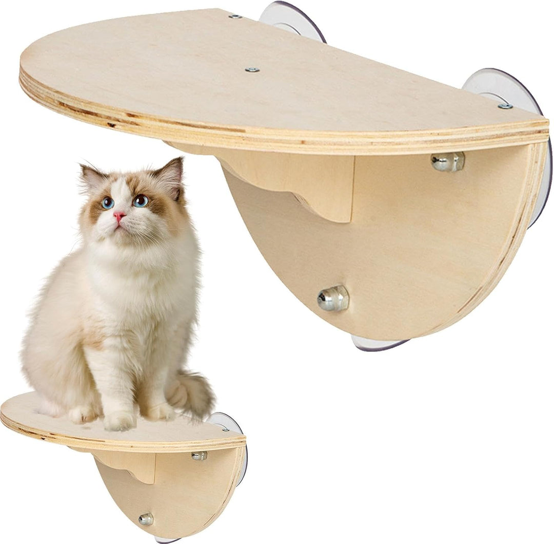 Cat Hammock Window Perch | Faltbares Cat Window Bed | Large Cats Shelf | Space-Saving Window Seat fo