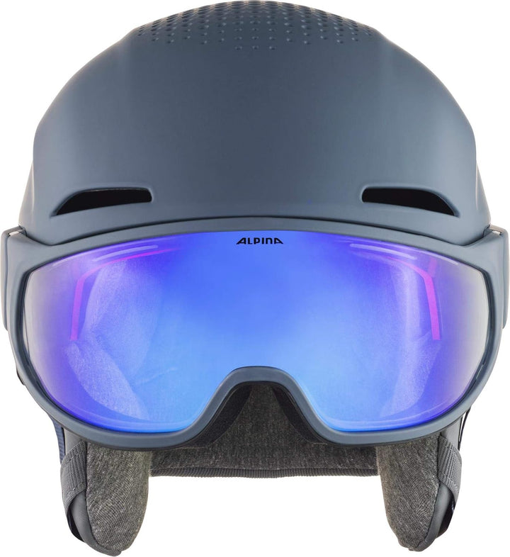 ALPINA Unisex - Erwachsene, ALTO V Skihelm ink matt 51-55 cm, ink matt 51-55 cm
