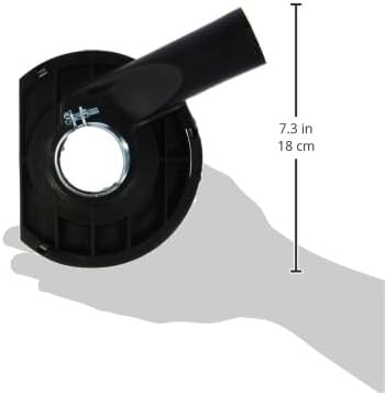 Bosch Professional Absaughaube (zum Schleifen, Ø 125 mm, Zubehör für Winkelschleifer)