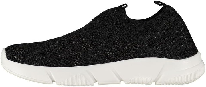 Geox Mädchen J Aril Girl Sneaker 28 EU Schwarz, 28 EU Schwarz