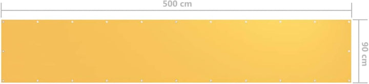 Festnight Balkon Sichtschutz Balkonsichtschutz Balkonabdeckung Balkonbespannung Sonnenschutz Garten