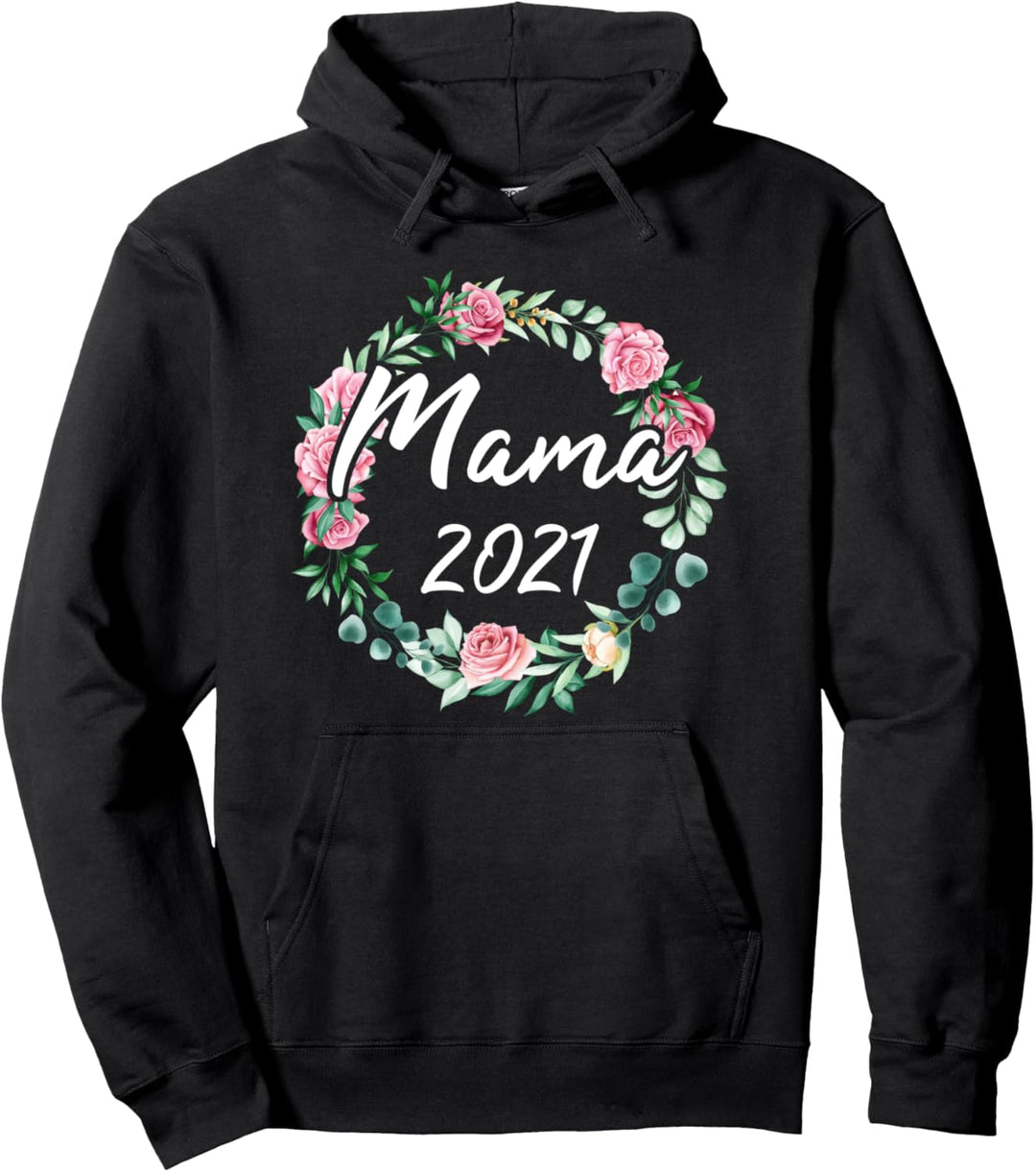 Mama 2021 Schwangerschaft Mama Mommy Mutter Mom to be Pullover Hoodie