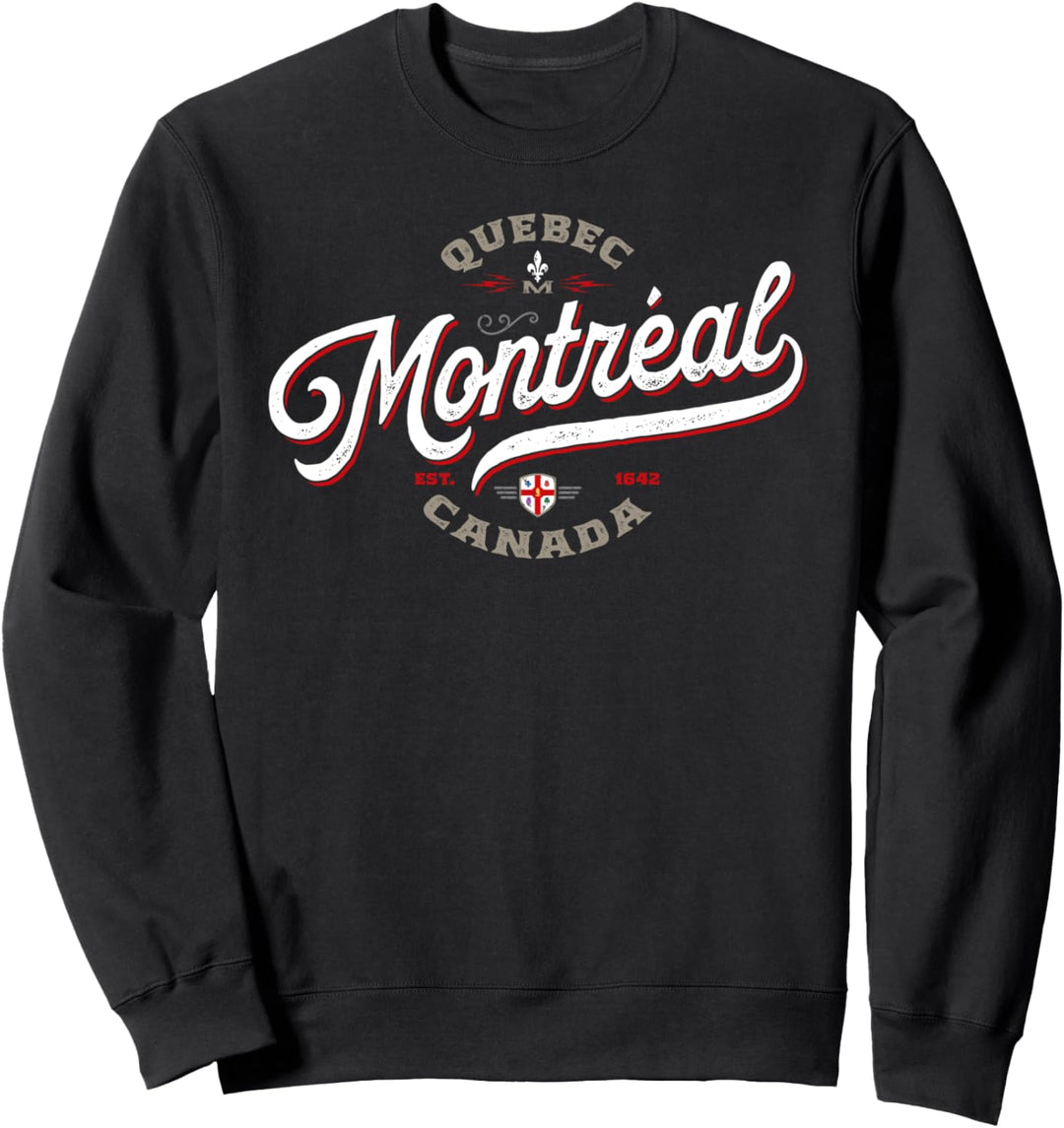 Montreal Kanada | Vintage Quebec Französisch Kanadische Sweatshirt