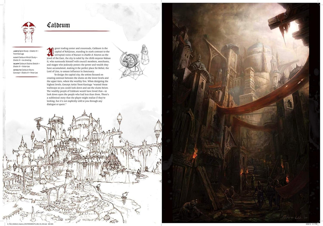 The Art of Diablo, Gebundenes Buch