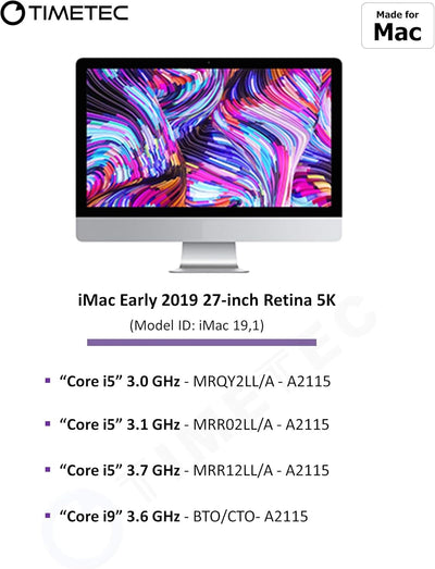 Timetec Hynix IC für 2019 iMac 27 Zoll mit Retina 5 K Display, Ende 2018 Mac Mini DDR4 2666 MHz PC4-