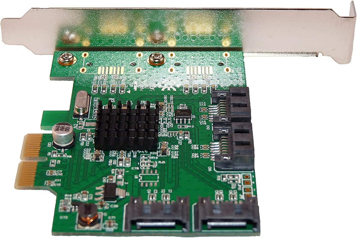 KALEA-INFORMATIQUE PCI Express PCIe Controller-Karte auf 4 Ports SATA mit Marvell 88SE9230 Chipsatz