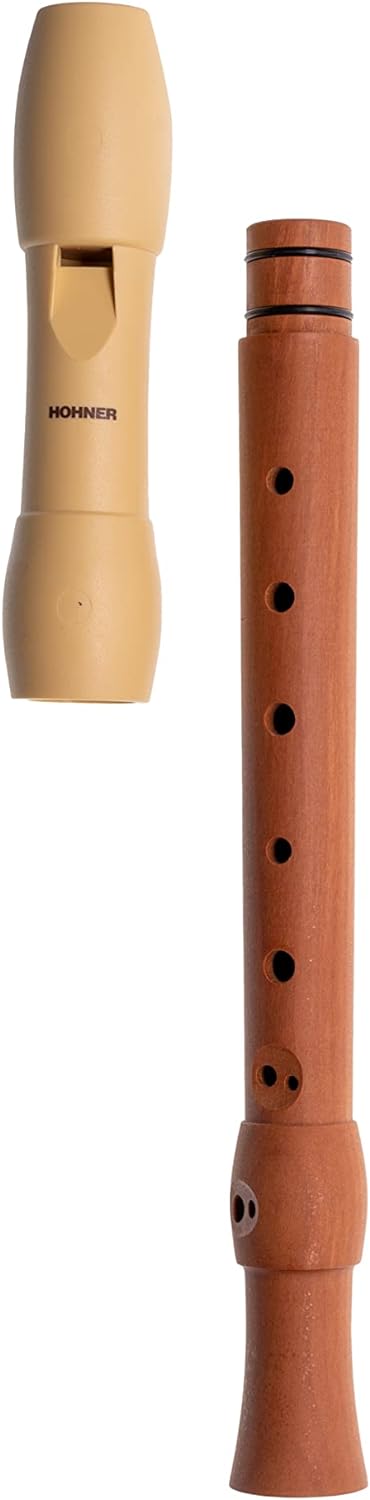 HOHNER Blockflöte, Alegra Line, elfenbein, barock, zweiteilig