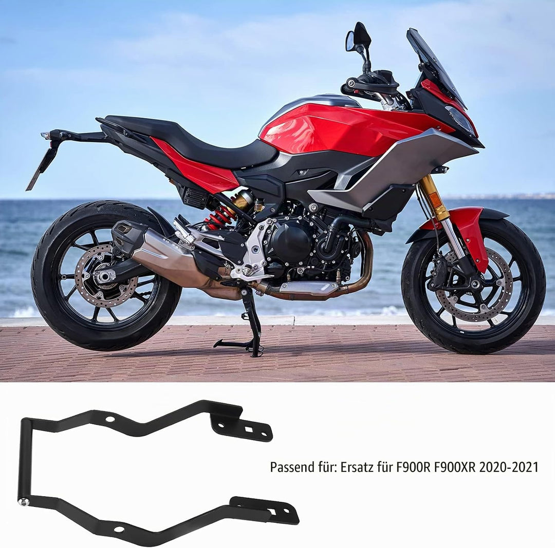 KIMISS GPS-Halterung, Motorrad-GPS-Halterung Handy-Standstange Ersatz für F900XR 2020-2021 (Schwarz)