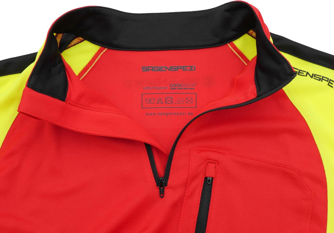 Sägenspezi S1 Ultra Forstshirt Kurzarm & Langarm, Coolmax, robust für Forstarbeit & Outdoor Funktion