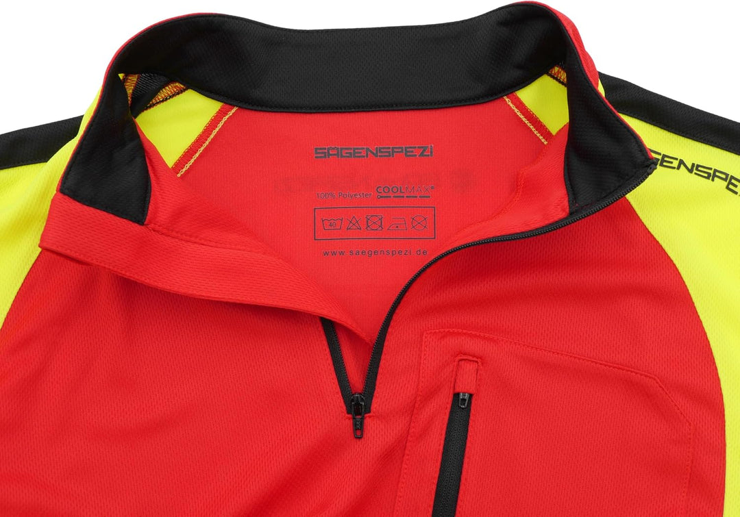 Sägenspezi S1 Ultra Forstshirt Kurzarm &amp; Langarm, Coolmax, robust für Forstarbeit &amp; Outdoor Funktion