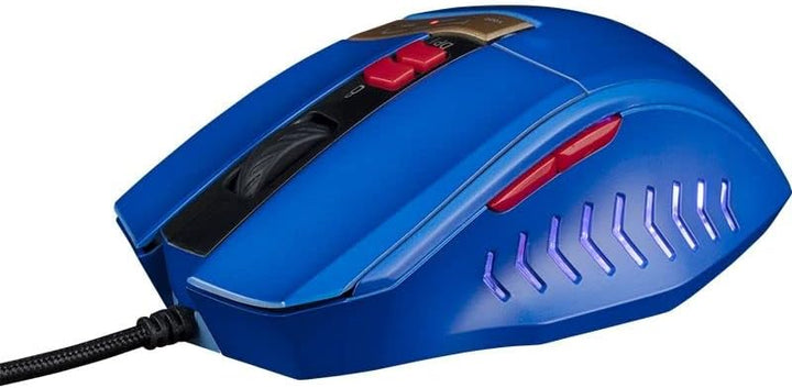 Konix FFF Gaming-Maus für PC - LED-DPI-Anzeige - Fensterwechsel-Taste - USB-Verbindung - 1,8 m Kabel