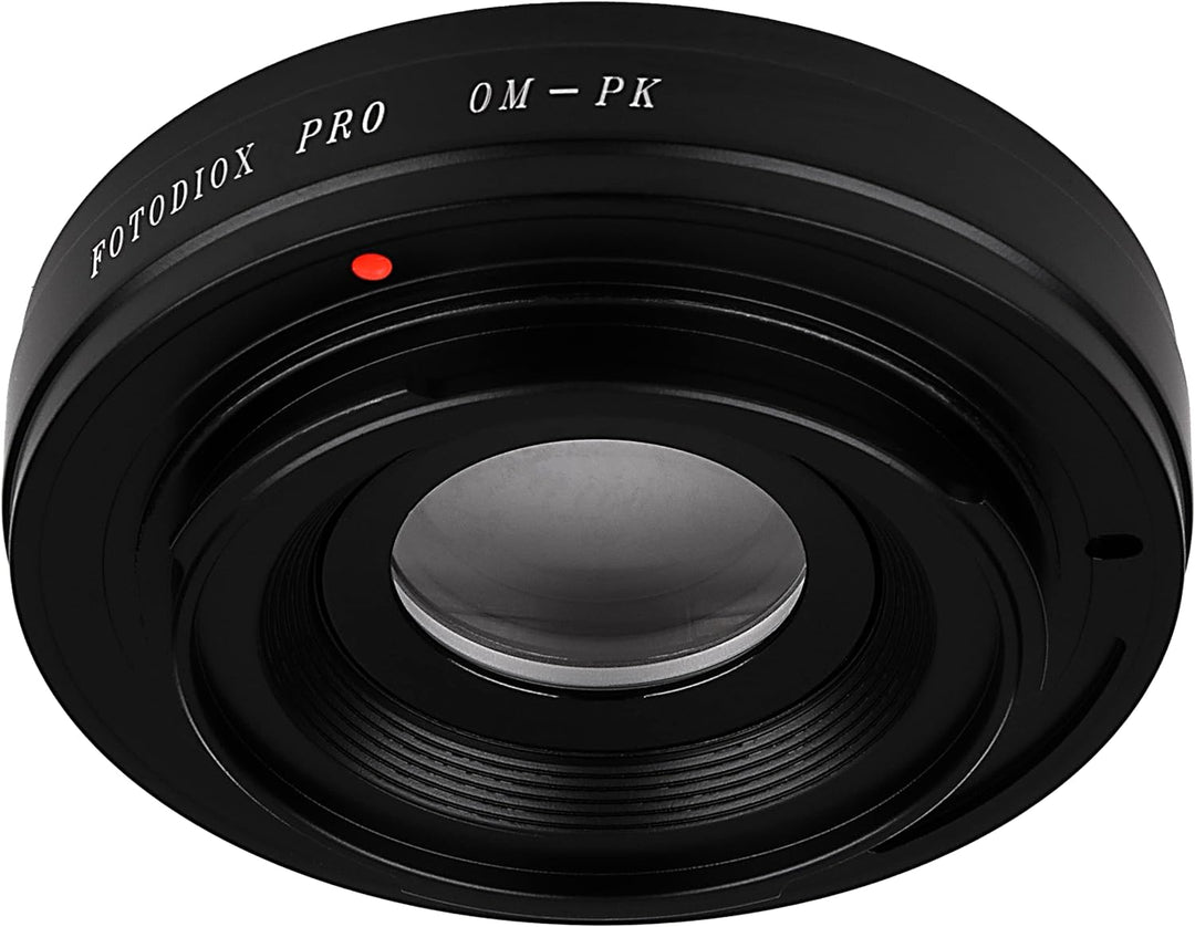 Fotodiox Pro Lens Mount Adapter Compatible with Olympus OM 35mm Film Lenses on Pentax K-Mount Camera