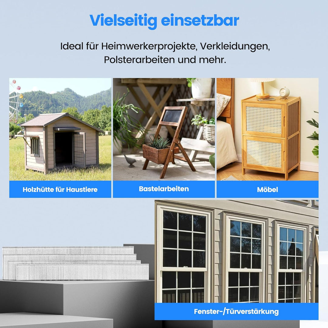 meite Stauchkopfnägel 18GA, 4.000 Stück Sortiment in 4 Grössen (16mm, 19mm, 25mm, 32mm), Verzinkte T