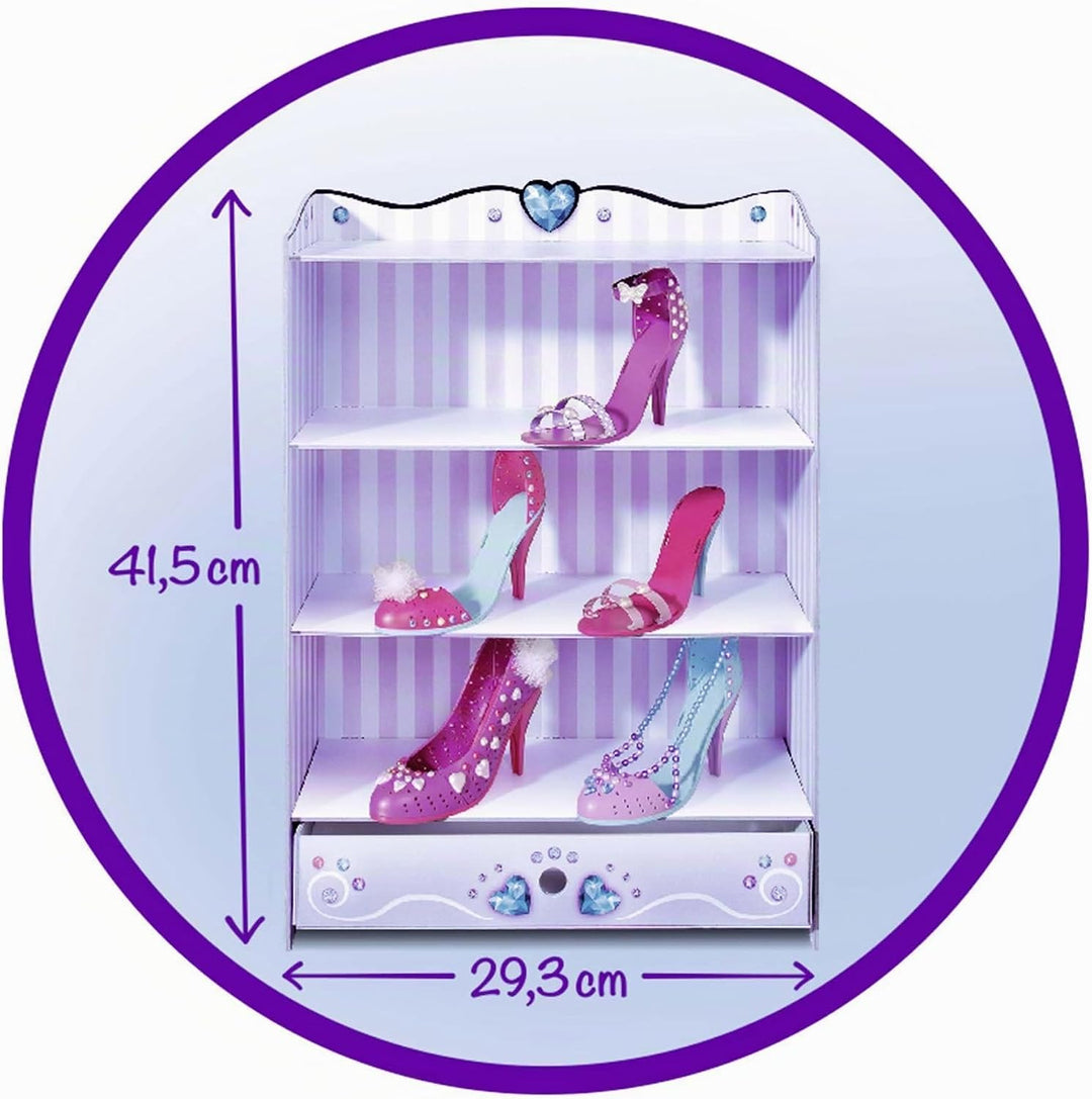 Ravensburger 18535 - Kinder-Bastelsets - I Love Shoes Maxi Princess - So Styly Italienisch/Deutsch/F
