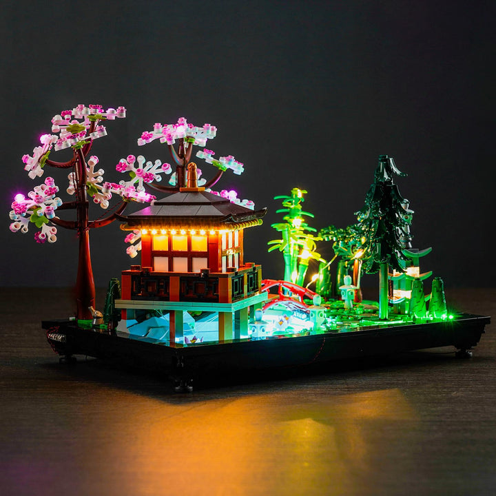 Led Licht Set für Lego 10315 Icons Garten der Stille (Kein Lego), Dekorationsbeleuchtungsset für Leg