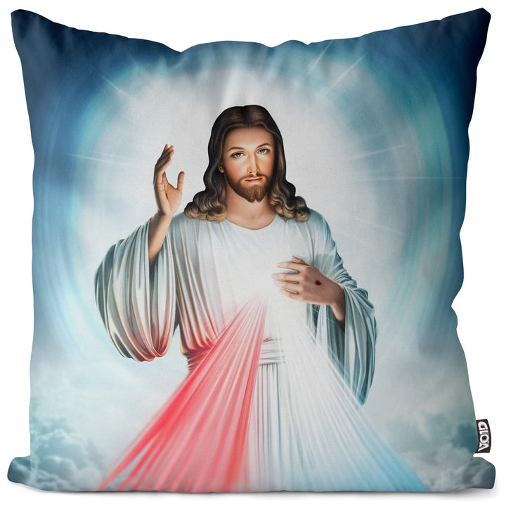 VOID Jesus Bild Kissenbezug Kissenhülle Sofakissen Kissen Deko Outdoor-Kissen Dekokissen, Kissen Grö