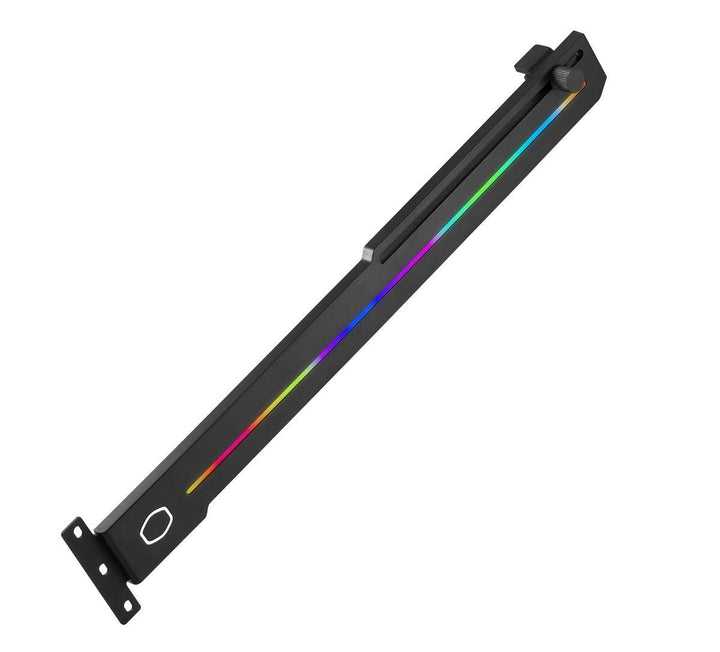 Cooler Master ELV8 GPU Halterung - Anti-Sag-Braket-GPU mit ARGB-Streifenbeleuchtung, Grafikkartenhal