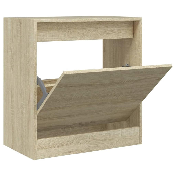 vidaXL Schuhschrank Sonoma-Eiche 60x34x63,5 cm Holzwerkstoff 60 x 34 x 63.5 cm Sonoma Eiche, 60 x 34