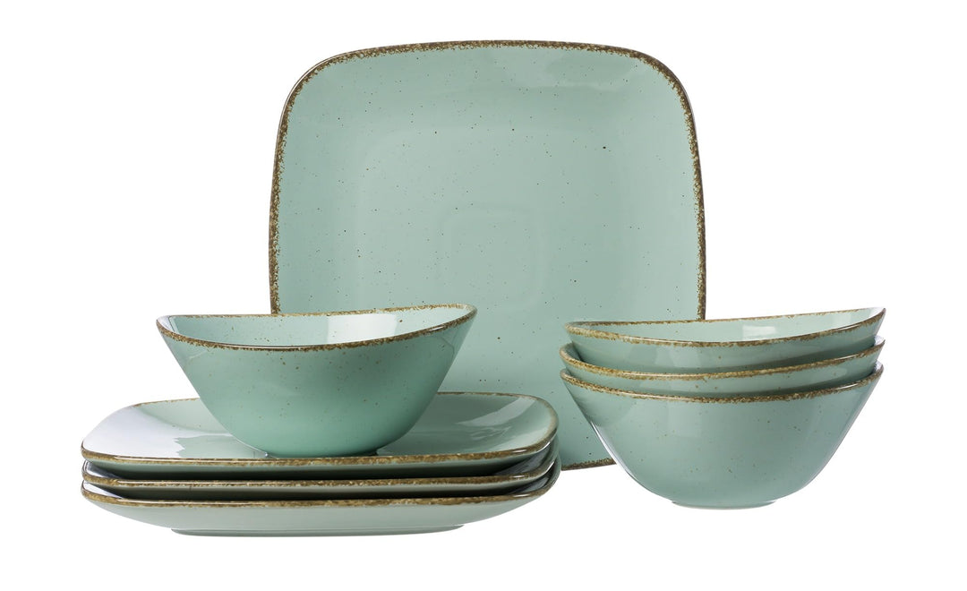 Ritzenhoff & Breker Tafelservice Casa, 8-teilig, Blau, 33 x 33 x 18 cm Tafelservice Blau, Tafelservi