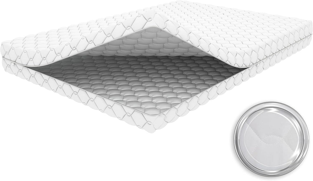 Crownmiller Microfaser Matratzenersatzbezug, Matratzenbezug 120x200 cm für Matratzen von 20 bis 24 c