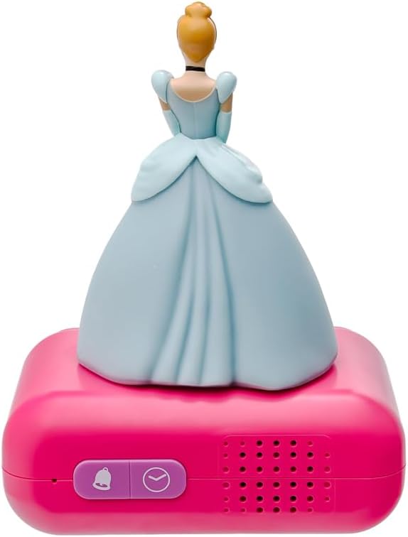 Lexibook Lexibook Disney Cinderella Kinderwecker Mit 3D Figur - Digitale Uhr Mit LCD Anzeige, Alarm-