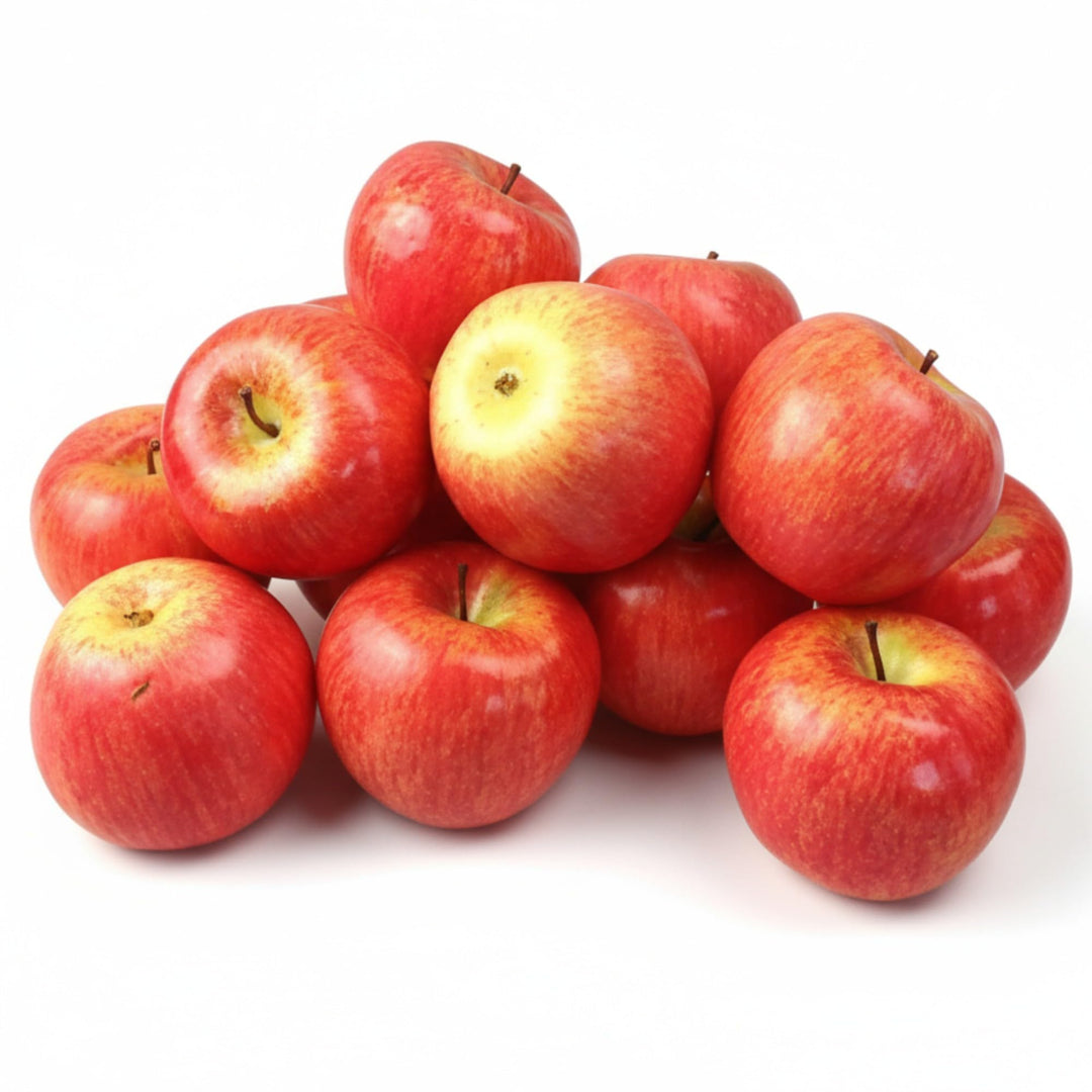 GMMH Künstlicher Deko Apfel, 15 Stück (Rot, 90-120 g/St) Lebensechtes Plastikobst, Äpfel Plastikfruc