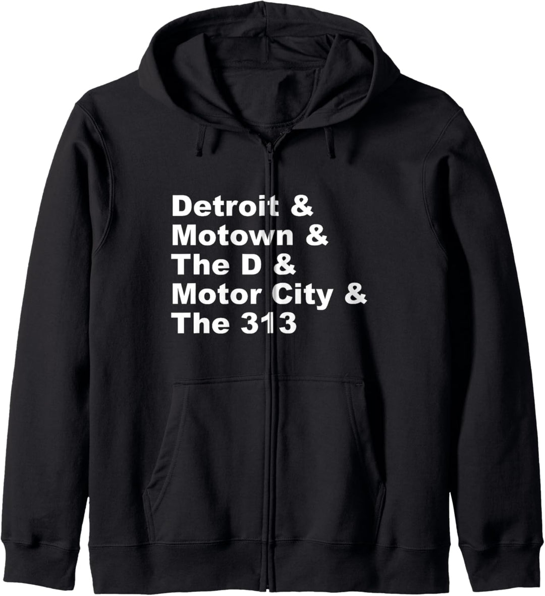 Detroit Shirt | Cool Detroit Motor City | Detroit Nicknames Kapuzenjacke
