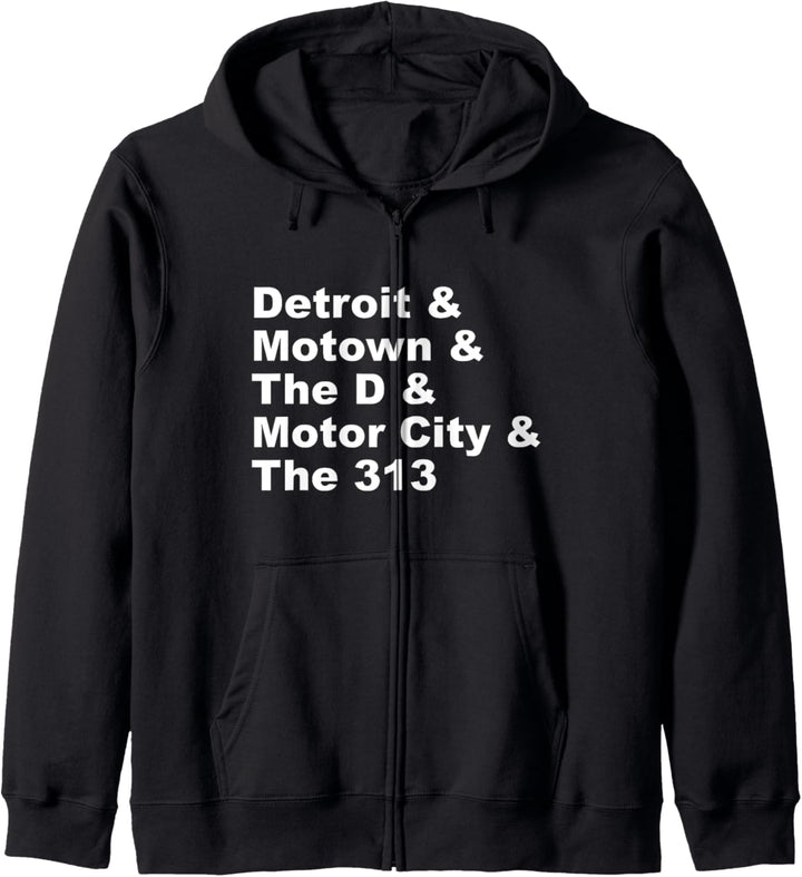 Detroit Shirt | Cool Detroit Motor City | Detroit Nicknames Kapuzenjacke