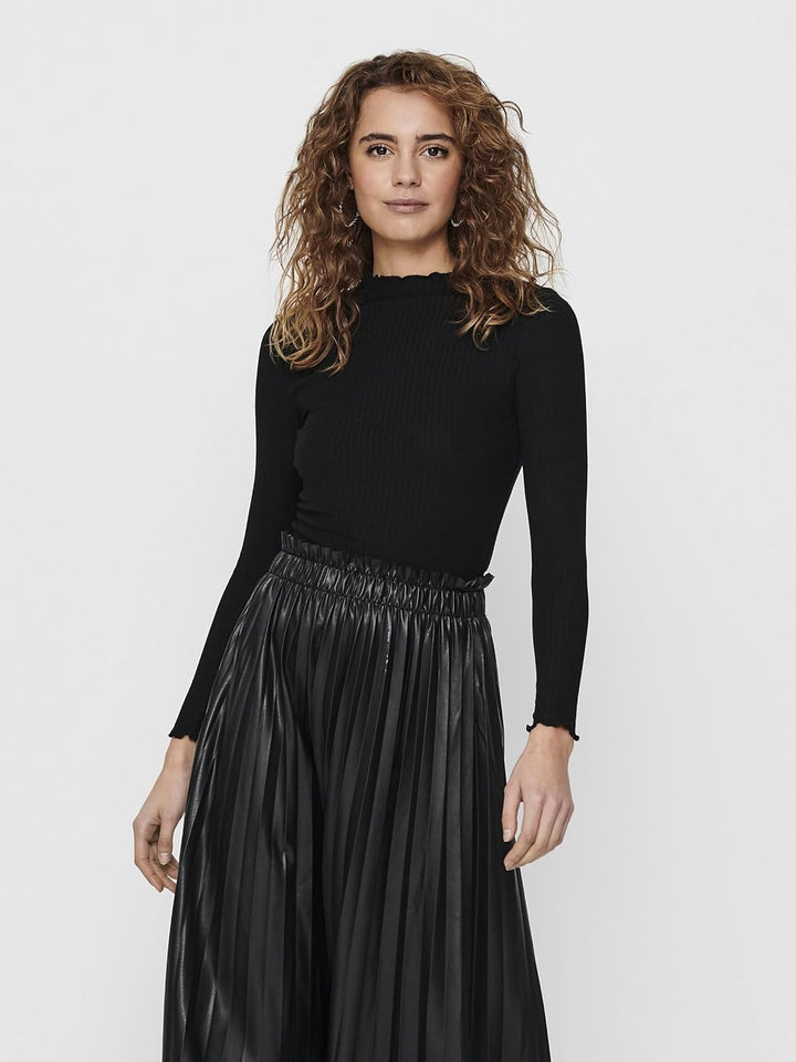ONLY Female Top ONLEMMA Top XS Schwarz, XS Schwarz