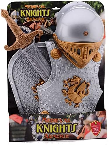 Johntoy 26986 Ritterset 5-Teilig, Silber/Gold, 5 Pièces